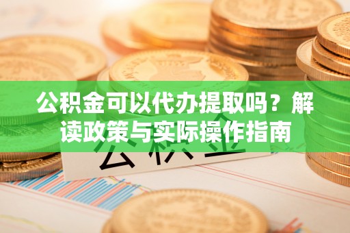 乐东公积金可以代办提取吗？解读政策与实际操作指南