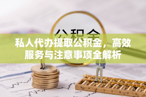 乐东私人代办提取公积金，高效服务与注意事项全解析