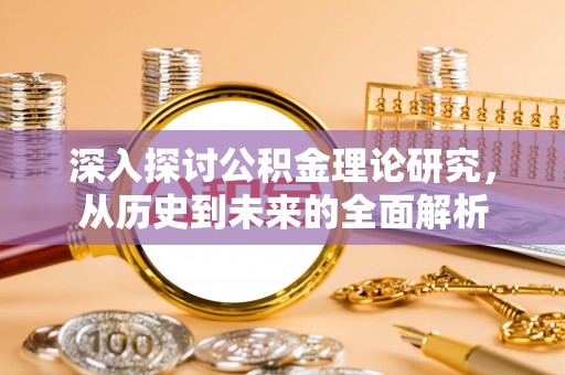 乐东深入探讨公积金理论研究，从历史到未来的全面解析