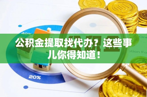 乐东公积金提取找代办？这些事儿你得知道！