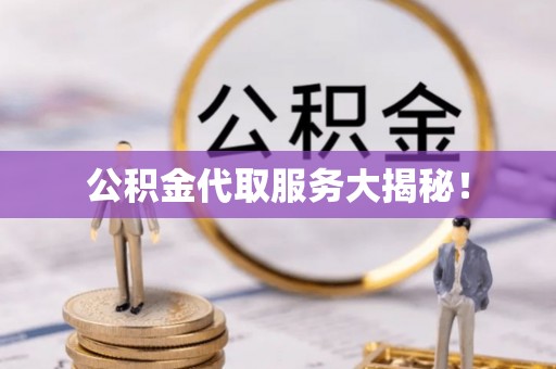 乐东公积金代取服务大揭秘！
