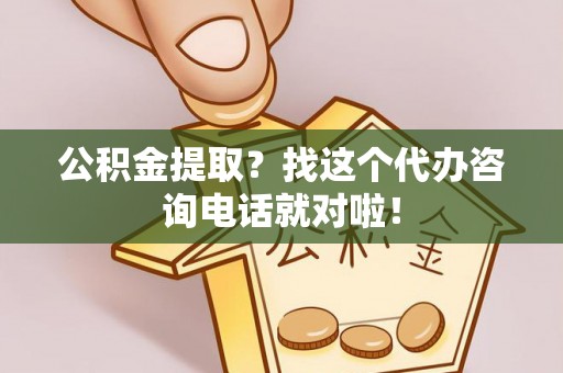 乐东公积金提取？找这个代办咨询电话就对啦！
