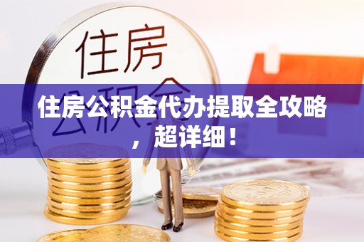 乐东住房公积金代办提取全攻略，超详细！