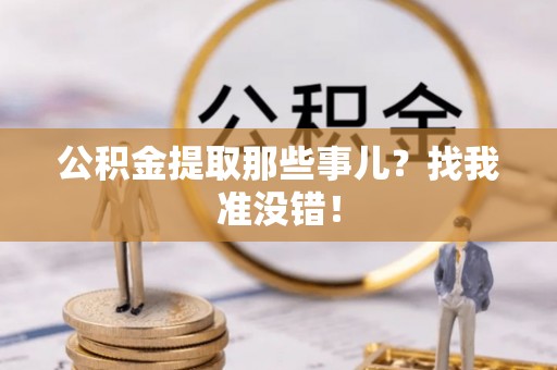 乐东公积金提取那些事儿？找我准没错！