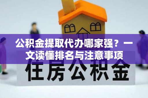 乐东公积金提取代办哪家强？一文读懂排名与注意事项