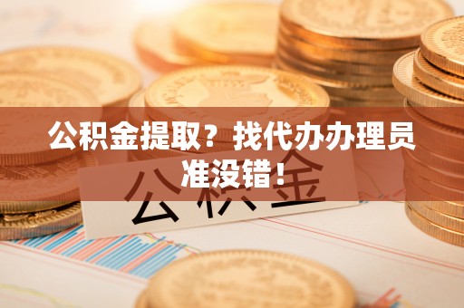 乐东公积金提取？找代办办理员准没错！