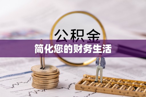 乐东简化您的财务生活