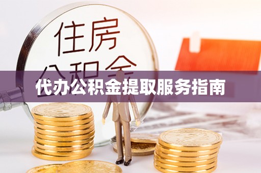 乐东代办公积金提取服务指南