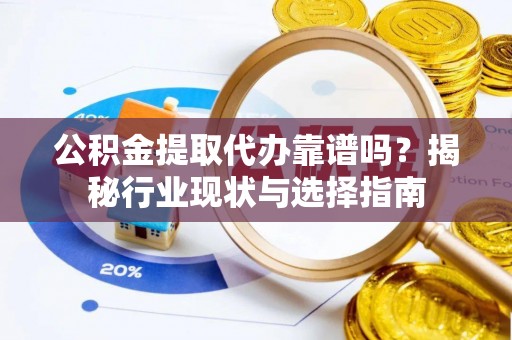 乐东公积金提取代办靠谱吗？揭秘行业现状与选择指南