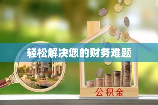 乐东轻松解决您的财务难题