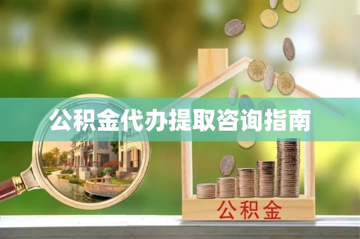 乐东公积金代办提取咨询指南